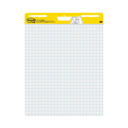 Post-It Pad,25"x30",Grid,White,PK4 560-VAD-4PK