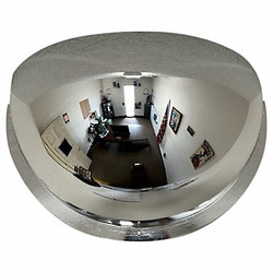 Fred Silver Half Dome Safety Mirror  H-DOME-36