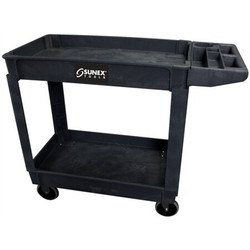 Sunex Compact Heavy Duty Utility Cart,Black,80 SUN8034