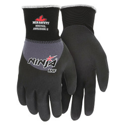 Mcr Safety Coated Gloves,Nylon,M,PR N96793M