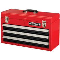 Craftsman Storage,20" Wide 3-Drawer Ball-Bearing CMST98245RB