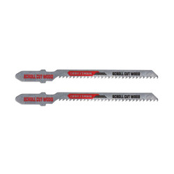 Craftsman T-Shank Scroll Jig Saw Blade,3-1/4,PK2 CMAJ1312WS2