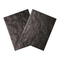 Tyvek Envelopes,12x15-1/2",Black,PK100 TYC1215B