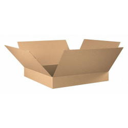 Partners Brand Flat Corrugated Boxes,30x30x6",PK15 30306