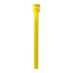 Partners Brand Colored Cable Ties,40,8",Yellow,PK1000 CT444C