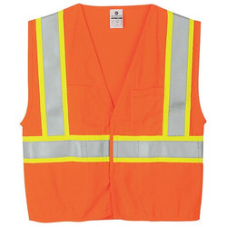 Kishigo Flame Resist Vest,Class 2,XL,Orange F307/XL