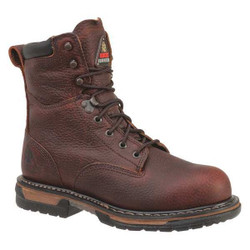 Rocky 8-Inch Work Boot,W,12,Brown,PR FQ0006693