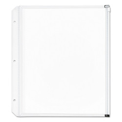 Cardinal Zipper Binder Pockets, 8.5 x 11, PK3 14201