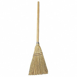 Tough Guy Lobby Broom,28 in Handle L,7 in Face  34F929