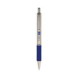 Zebra Pen Ballpoint Pen,Retractable,SS,Blue,PK2 29222