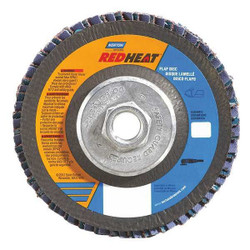 Norton Abrasives Flap Disc,4 1/2 In x 36 Grit,5/8-11 66623399053