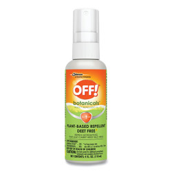 Off Botanicals Insect Repellent,4 oz. Bo,PK8 694971