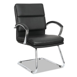 Alera Neratoli Slim Guest Chair,Soft Leather 10703-02
