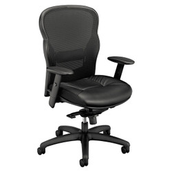 Hon Basyx Chair,Adjust Arm,Knetlt,Hi-Back BSXVL701SB11