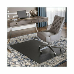 Deflecto Chairmat,Supermat,45x53,Black CM14242BLK
