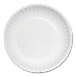 Ajm Packaging Paper Plate,6", White,PK1000 40111