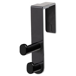 Safco Safco Over The Panel Double Hook,Black 4225BL