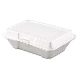 Dart Container,Foam,Hinged Tray,PK200 DCC 205HT1