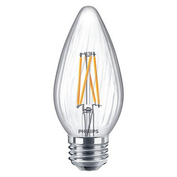 Signify LED,5.5 W,F15,Medium Screw (E26) 5.5F15/PER/927-922/CL/G/E26/WGX 1BC T20