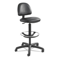 Safco Extended Height Drafting Chair,Black 3406BL