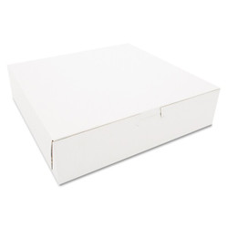 Sct Box,Bakery,10x10x2-1/2,White,PK250 SCH 0969