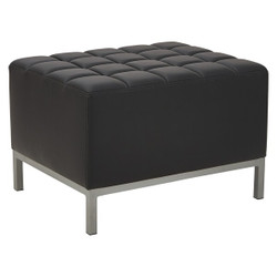 Alera Sofa,Ottoman,Sectional,Black QB8216