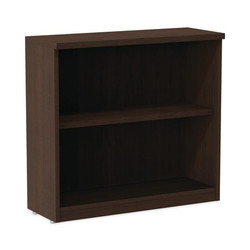 Alera Bookcase,29.5",2 Shelf,Espresso VA633032ES