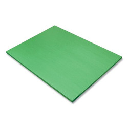 Sunworks Paper,Construction,18" x 24",Green,PK50 8017