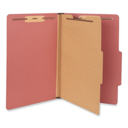 Universal Classification Folder,Legal,Red,PK10 UNV10260