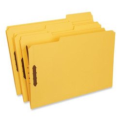 Universal One Manila Folder,1/3 Tab,Legal,Yellow,PK50 UNV13528