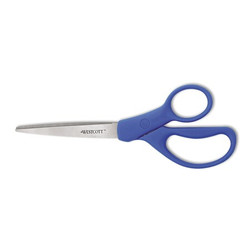 Westcott Preferred Line SS Scissors,8",Blue 41218