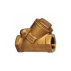 Milwaukee Valve Swing Y Check Valve,2.25 in Overall L 515Y 1/4