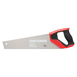 Craftsman Hand Saw,Steel Blade,15" Blade Length CMHT20880
