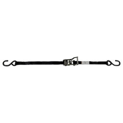 Lift-All Tie Down Strap,S-Hook,Black 60103
