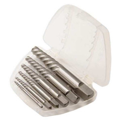 Century Drill & Tool Spiral Flute Screw Extractor,6 Pc Set 73414