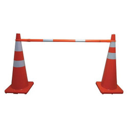 Manufacturer Varies Telescoping Cone Bar,Orange,60-108 In L 9XPY3