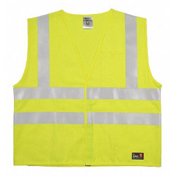 Kishigo High Visibility Vest,Yellow/Grn,4XL/5XL GF186-4X-5X