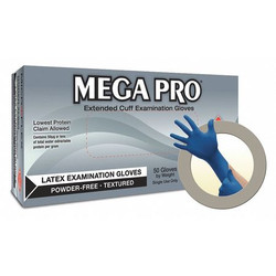 Ansell Disposable Gloves,Rubber Latex,S,PK50 L851