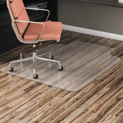 Alera Non-Stud Chair Mat w/Lip,Hrd,36"x48",Clr ALEMAT3648HFL