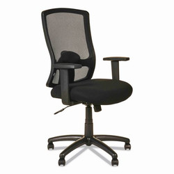 Alera Swivel/Tilt Chair,High-Back,Black ALEET4117B
