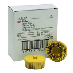3m Scotch-Brite Roloc Bristle Discs 80 Grit MMM7525