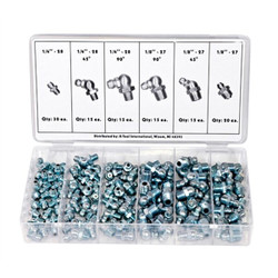 K-Tool International Hydraulic Grease Fitting Assortment,110 KTI00074