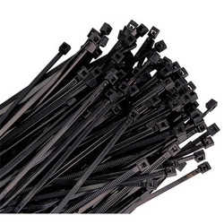 K-Tool International Black Nylon Wire Tie,120 Lb Tensile 100/ KTI78145