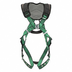 Msa Safety Fall Protection Harness,XL,Tongue Buckle  10206094