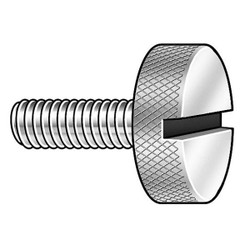 Sim Supply Thumb Screw,#10-24,18-8SS,1/2"L,PK5 7174SS1/2LG-SL