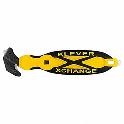 Klever Hook Cutter,CS Blade,Black/Yellow Handle KCJ-XC-65Y