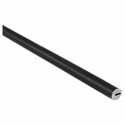 Trim-Lok Rubber Edging,11/64" H,10 ft L,1/4" W X1001-10