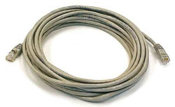 Monoprice Patch Cord,Cat 5e,Booted,Gray,20 ft. 4882