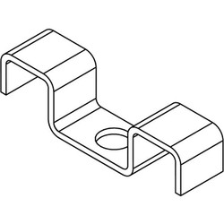 Fibergrate Grating Clip,With Mounting Hardware,PK25  876000