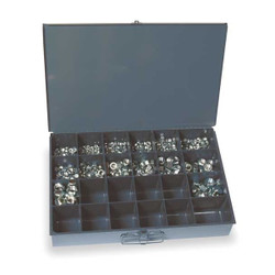 Manufacturer Varies Hx LockNt Asrt,Zinc Plated,Steel,272PK WWG16AVUSMGR